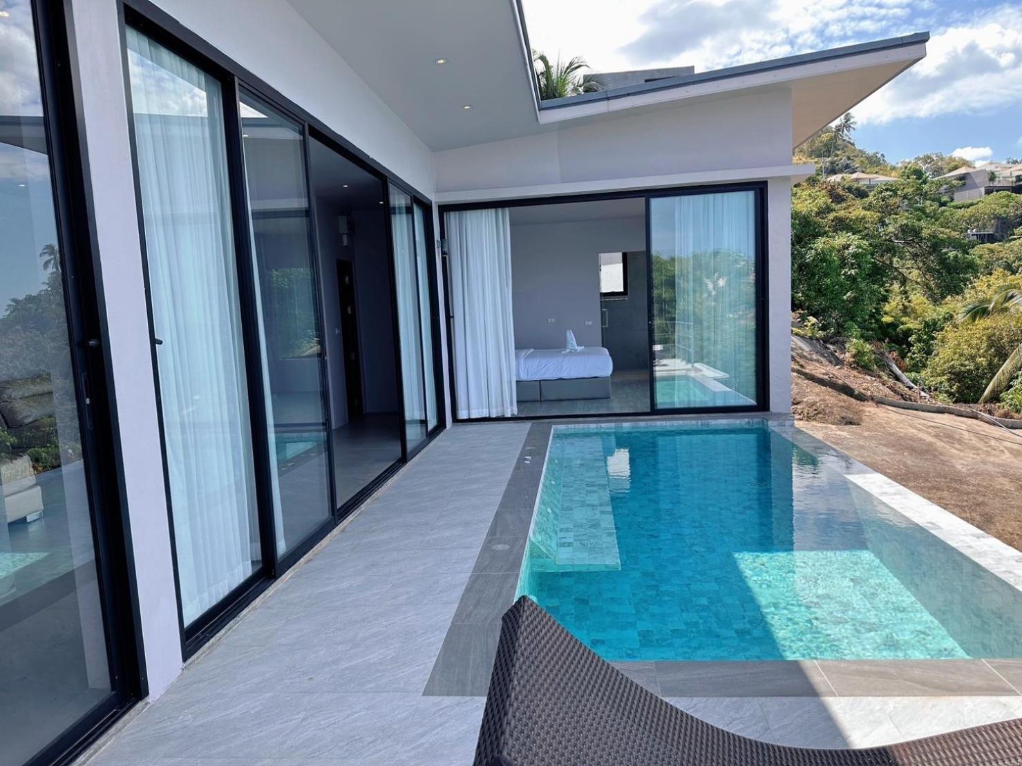 Вилла Scenery Samui Чавенг Экстерьер фото