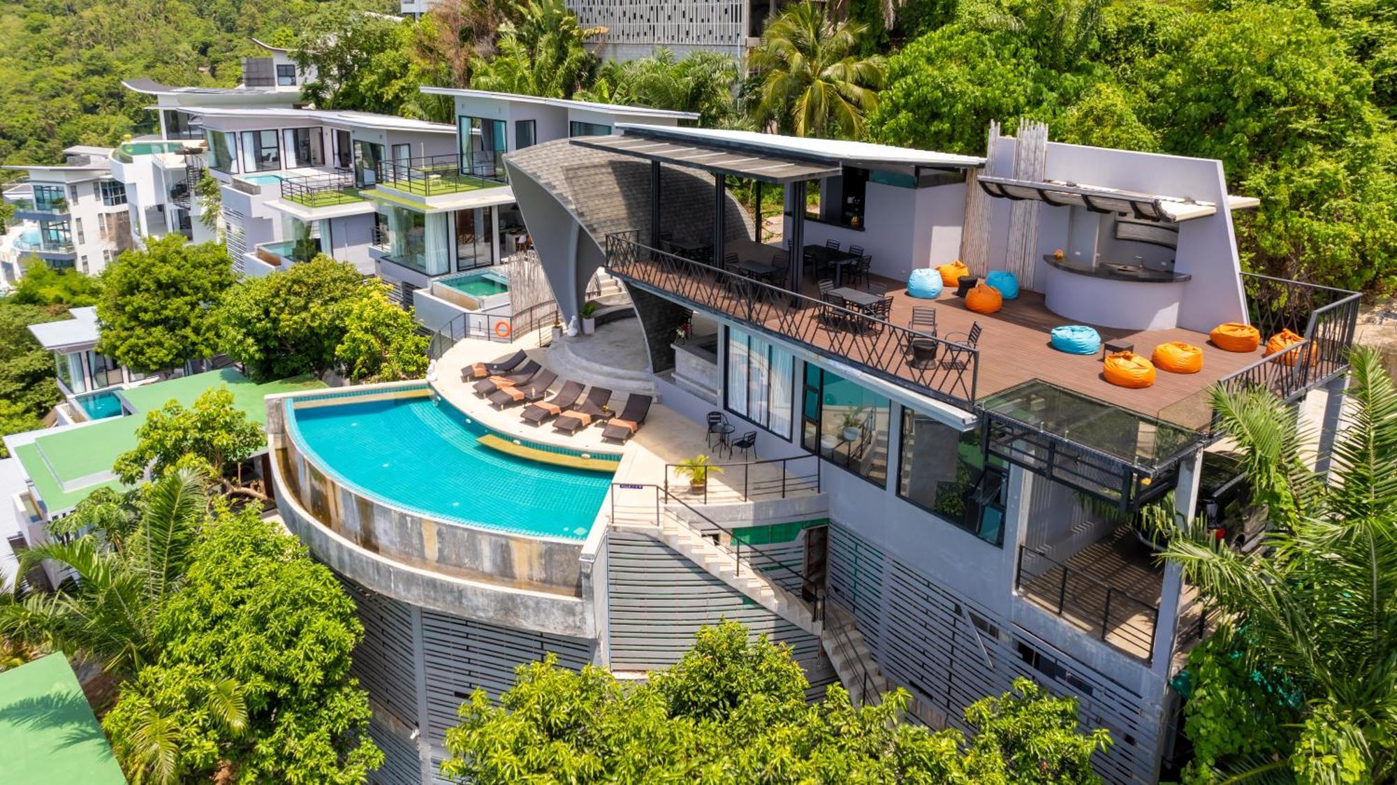 Вилла Scenery Samui Чавенг Экстерьер фото